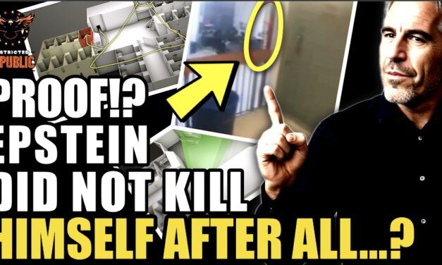 PROOF!? Shadow Figure Just Discovered In Epstein Video! Not Suicide After All!?